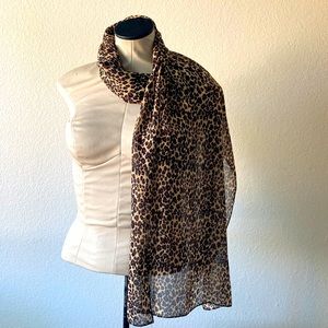 Cheetah/leopard Scarf